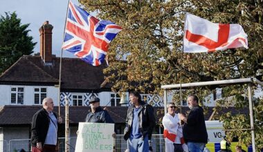 Three arrested outside Epping asylum seeker hotel