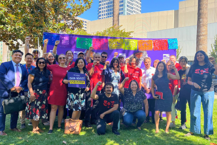 Members Lobby Legislators on SEIU CA Immigrant Solidarity Day