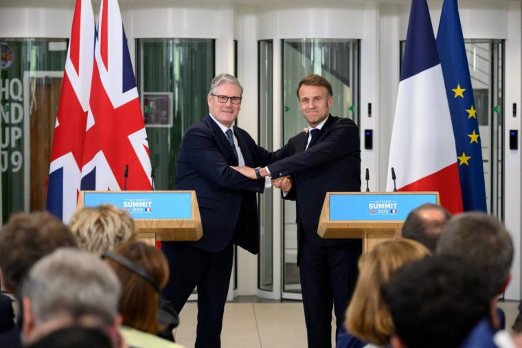 Sir Keir Starmer has sought diplomatic solutions with Emmanuel Macron (Photo: Leon Neal / Pool via REUTERS)