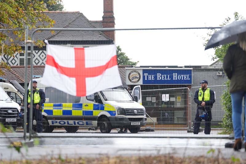 The Bell Hotel has been the scene of a number of protests