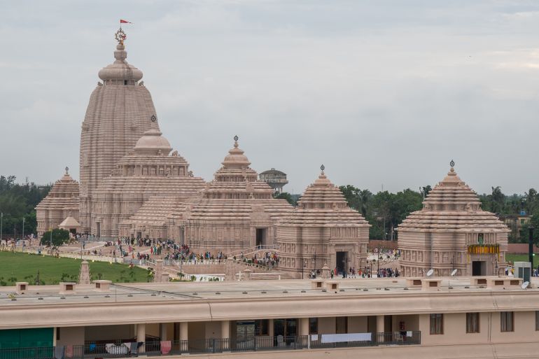 Digha, West Bengal, India; 5th May, 2025. — The Jagannath Temple at Digha, officially and controversially named Digha Jagannath Dham is a Hindu temple dedicated to Lord Jagannath, located in the coastal town of Digha, Purba Medinipur district, West Bengal, India.