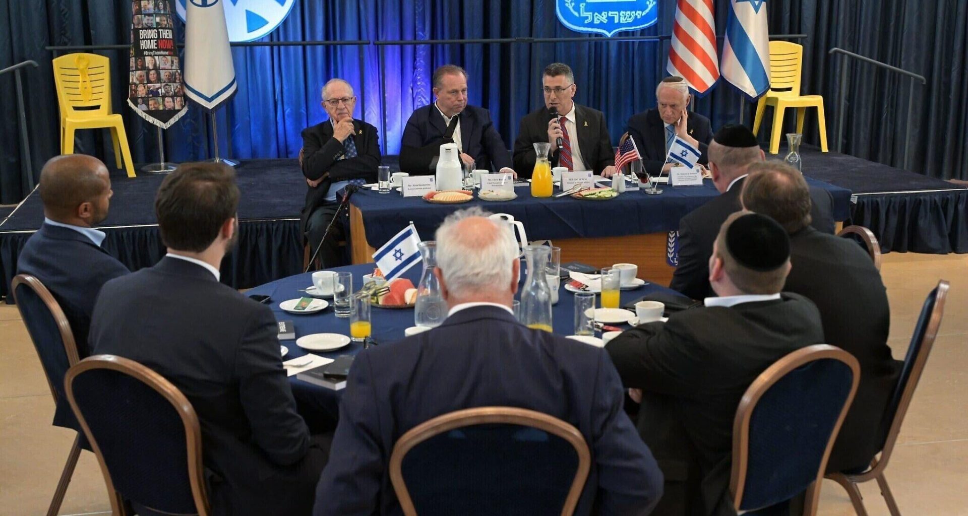 Foreign Minister Gideon Sa’ar says Israel ‘will not allow’ two-state solution, rejecting allies’ recognition plans