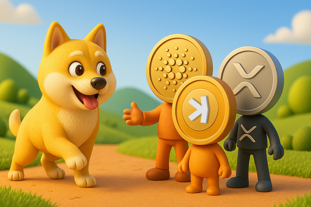 DOGE, ADA, XRP & Kaspa Could Lead the Next Bull Run