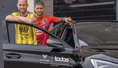 Slovakia’s Nike Liga fires up the Cupra and gets first car sponsorship on the road