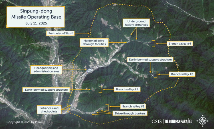 Undeclared North Korea: Sinpung-dong Missile Operating Base