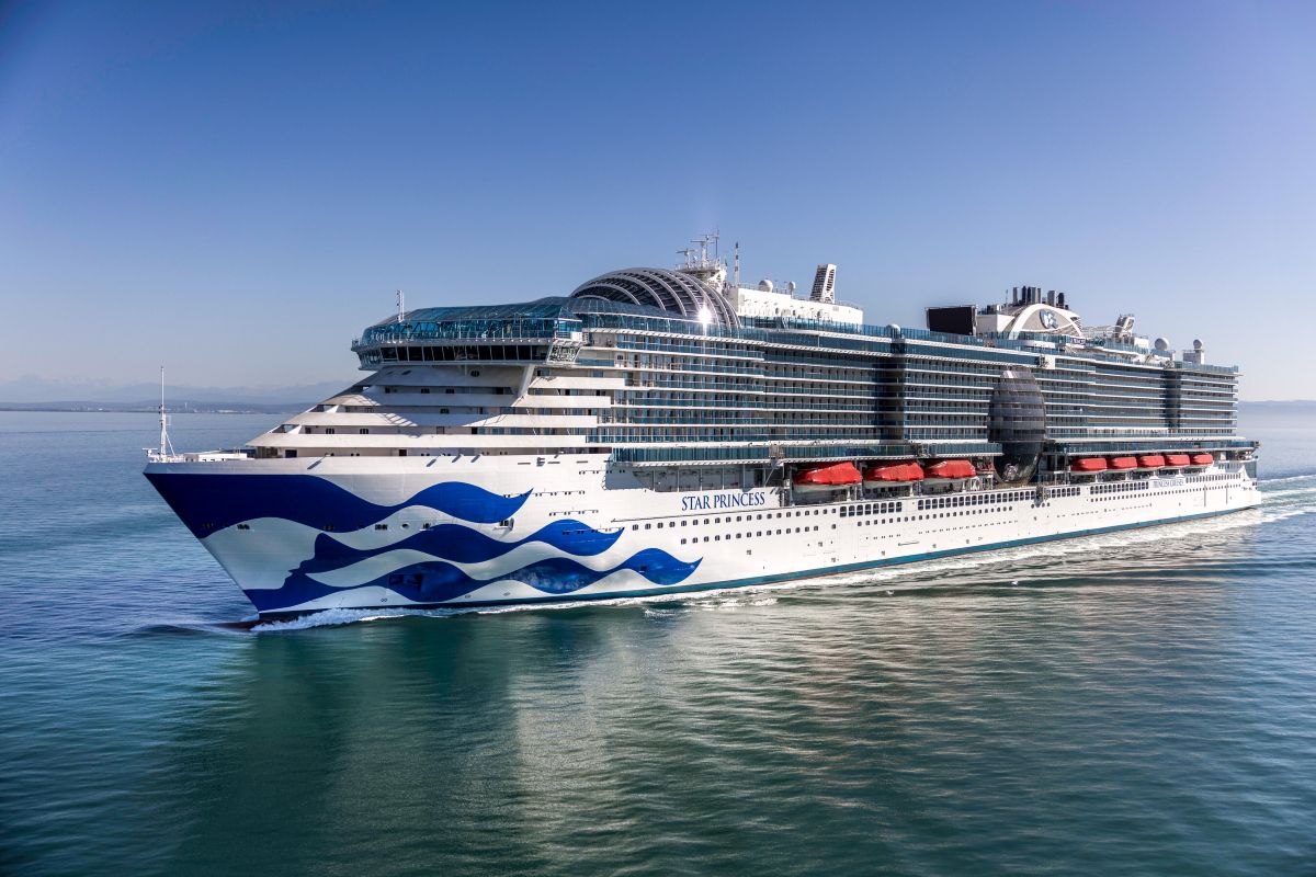 LNG-powered Star Princess wraps up sea trials