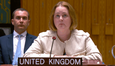 The UK encourages all parties to remain committed to prioritising security, growth and prosperity across the region: UK statement at the UN Security Council