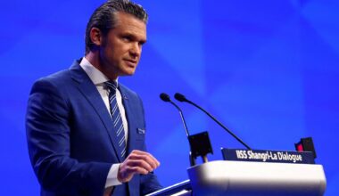 US Defence Secretary Pete Hegseth