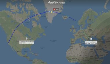After initial plan to divert to Iceland, a Turkish Airlines A350 flew to Chicago after a passenger died on board