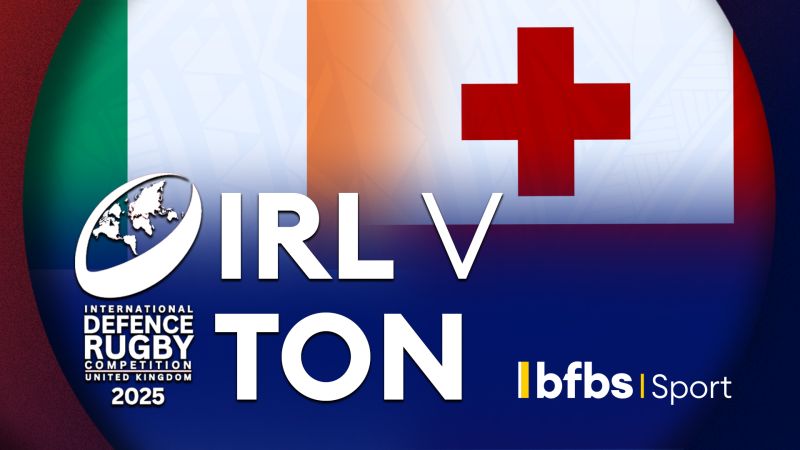 Ireland take on Tonga in the deciding game of Pool A