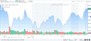 Tesla stock