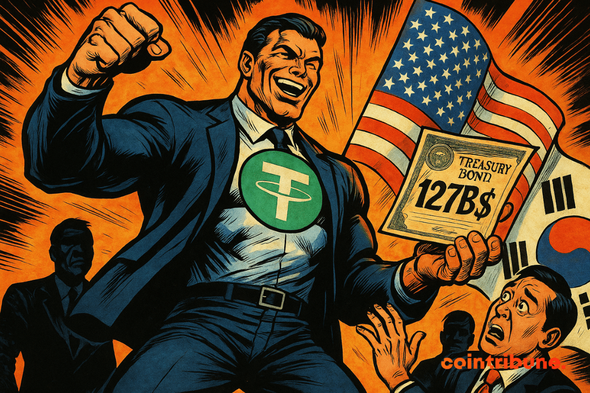 Tether Surpasses South Korea With $127 Billion in U.S. Treasury Holdings
