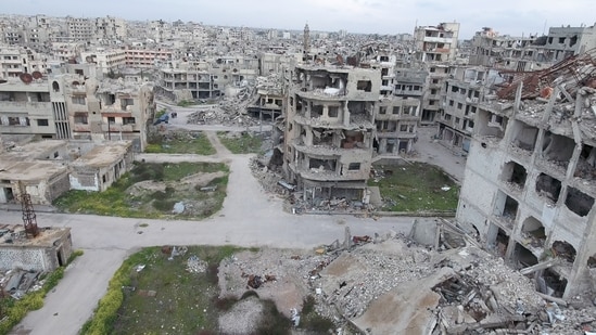 The city of Homs, a rebel stronghold during the Syrian Civil War. (Shutterstock)