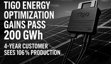 Tigo Energy Hits 200GWh Milestone as Customer Achieves 106% Solar Production