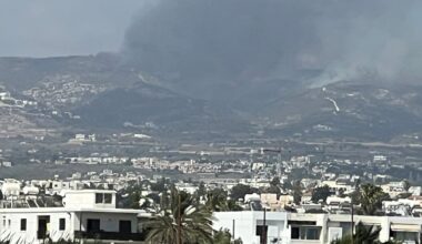 cover Fire near Paphos villages close to being contained