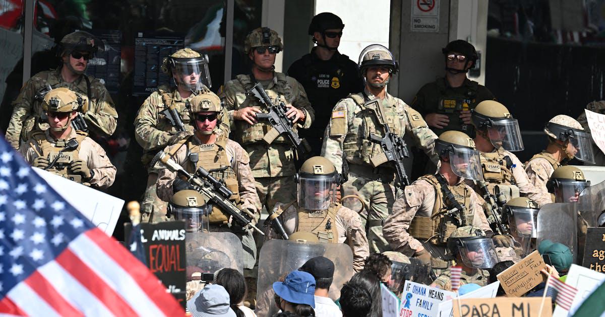 Trump Plans Military “Reaction Force” to Use Against Americans