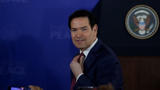 U.S. Secretary of State Marco Rubio ahead of joint press conference by U.S. President Donald Trump and Russian President Vladimir Putin, following their meeting to negotiate an end to the war in Ukraine, at Joint Base Elmendorf-Richardson in Anchorage, Alaska, U.S.(REUTERS File)
