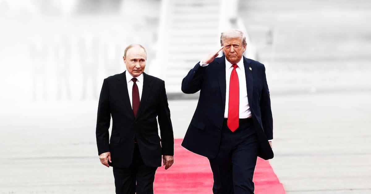 Kremlin Leaks Footage Showing Trump Fawning Over Putin