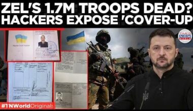 Russian Hackers Claim 1.7 Million Ukrainian Losses | Kyiv Dismisses Leak as Propaganda | TN World