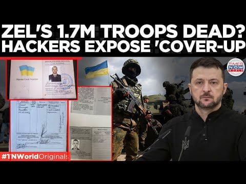 Russian Hackers Claim 1.7 Million Ukrainian Losses | Kyiv Dismisses Leak as Propaganda | TN World