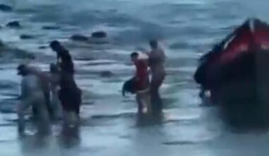 Dozens of migrants land on Algarve beach loved by Brits... and are immediately taken before judge and ordered to leave the country, in stark contrast to soft-touch UK