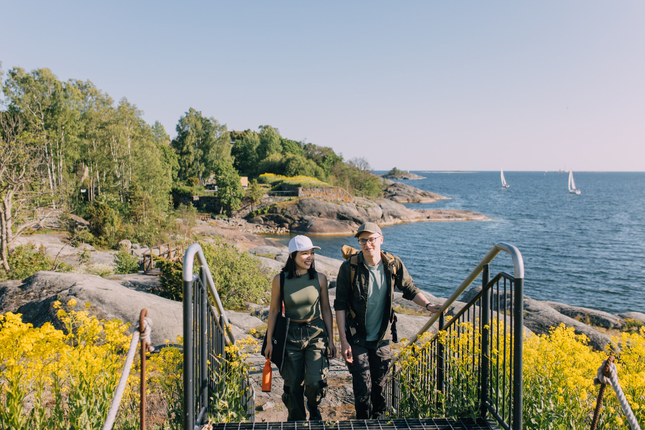 Vallisaari Island is a nature-filled destination close to Helsinki that's home to the annual Helsinki Biennial