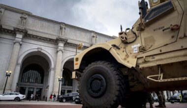 Vance, Hegseth, Miller laud Guard troops, denounce capital protesters
