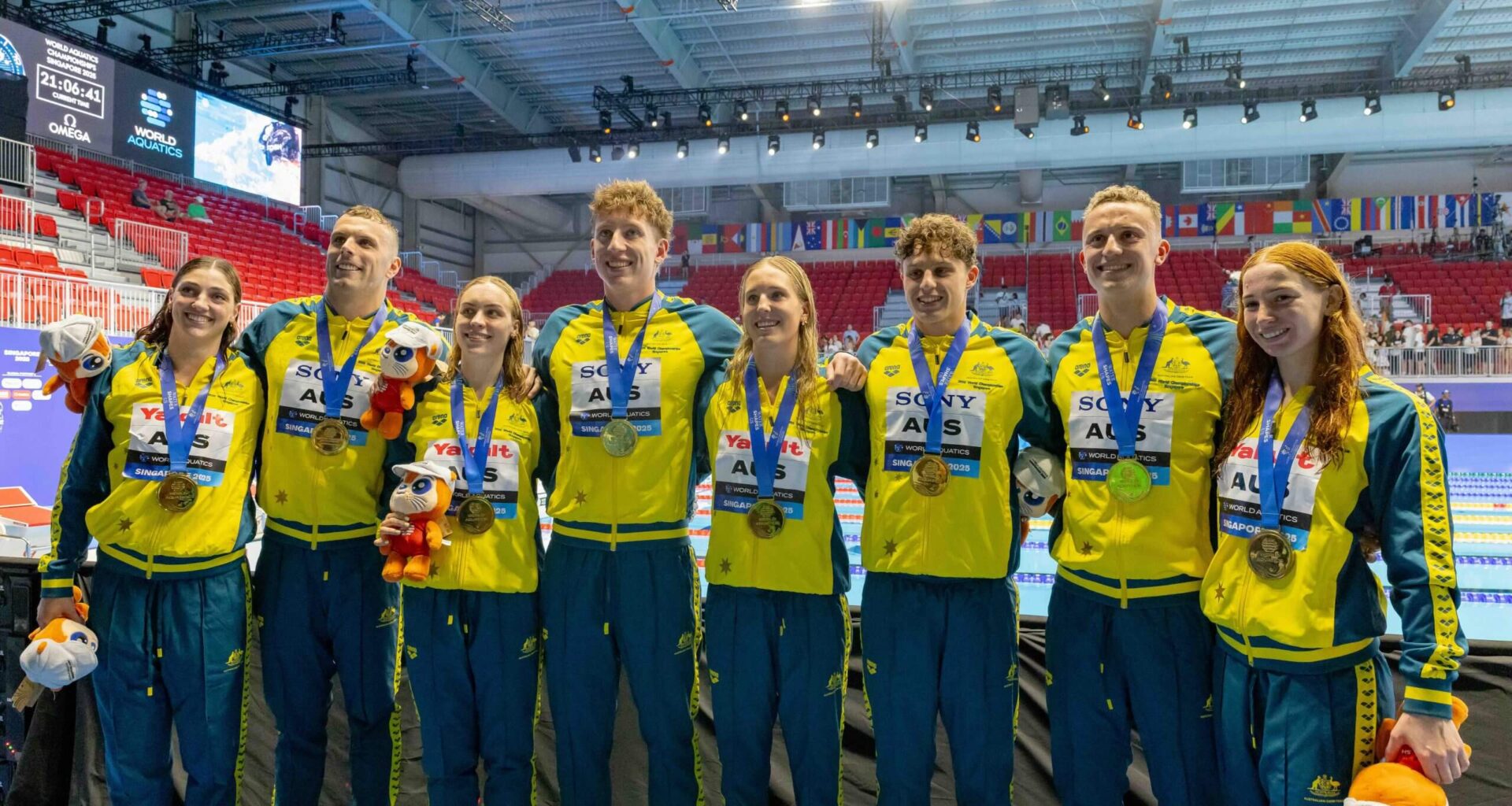 Australia’s Dolphins Rewarded With $300,000 Cash Splash from 20-Medal Haul In Singapore