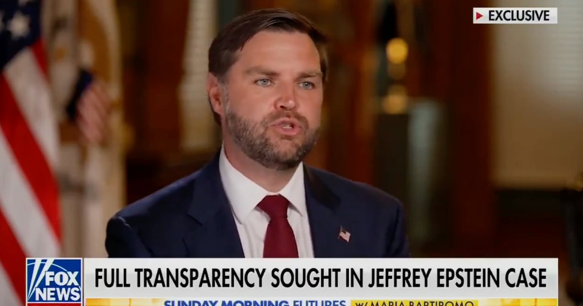 Vance Unwittingly Gives MAGA New Ammo for Epstein Files Obsession