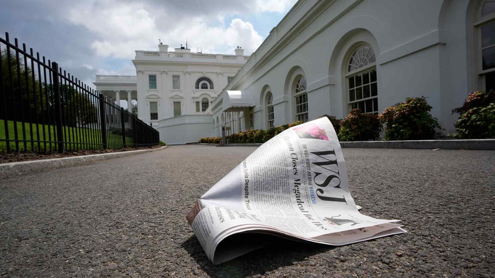 Trump Goes After Wall Street Journal in Major Test of Press Freedom