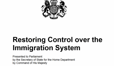 Restoring Control Over the Immigration System: White Paper