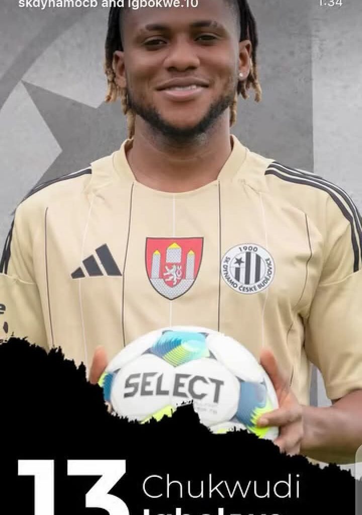 Chukwudi Goodluck Igbokwe on Fire in Czech Republic as He Fires Dynamo České Budějovice to Win