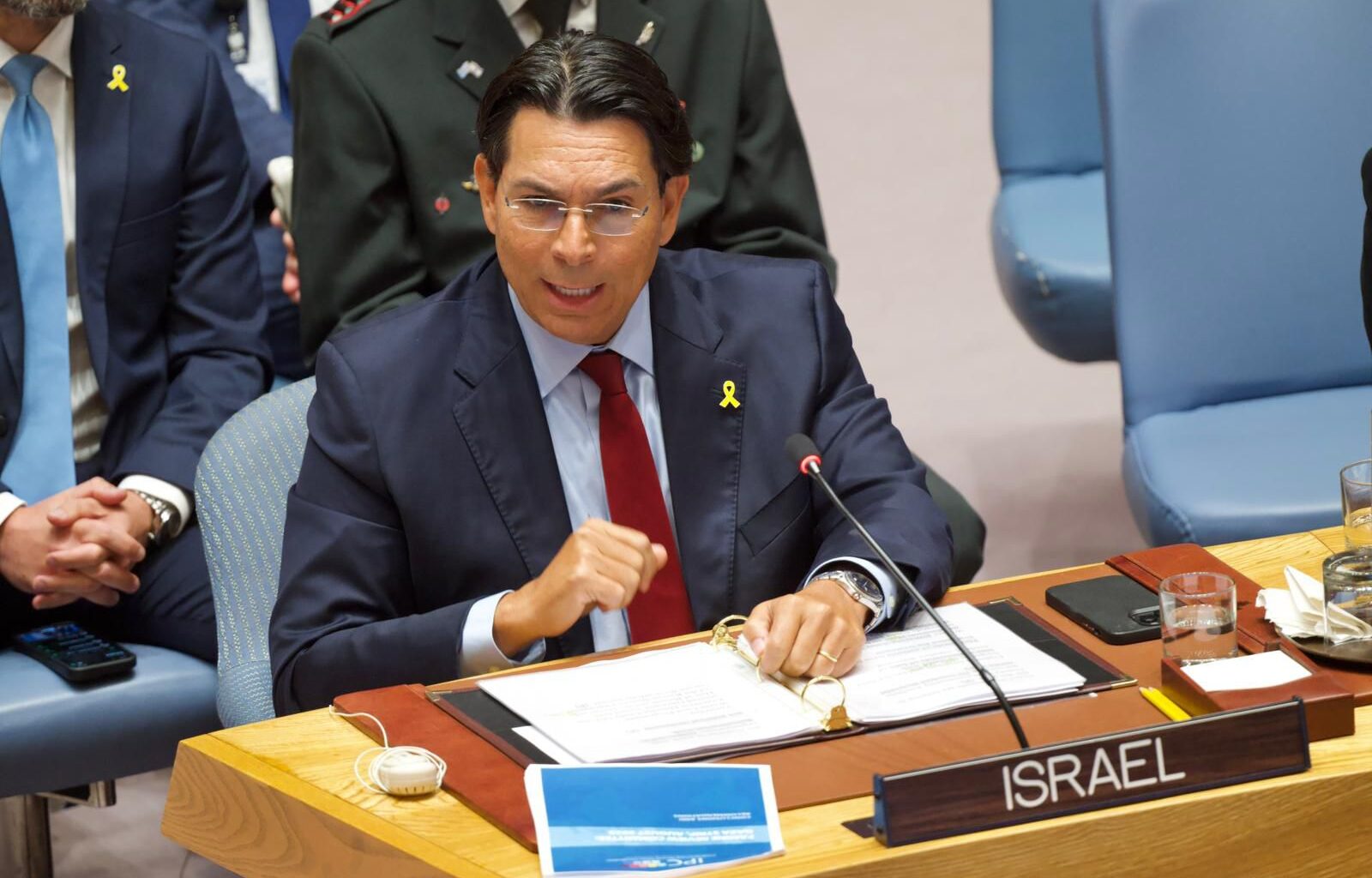 Israel's UN envoy: Western leaders recognizing Palestinian state to 'blow off steam'