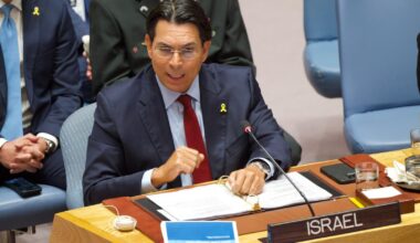 Israel's UN envoy: Western leaders recognizing Palestinian state to 'blow off steam'