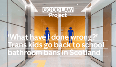 ‘What have I done wrong?’ Trans kids go back to school bathroom bans in Scotland