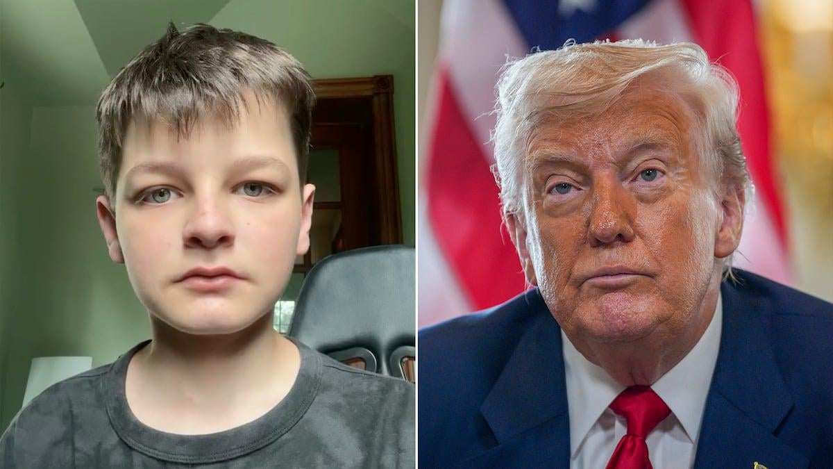 ‘If you still support Trump, look in the mirror’: The 13-year-old Texas boy who has gone viral for criticizing the president on social media