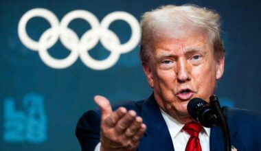 Donald Trump threatens to sex test every female athlete at 2028 Olympics