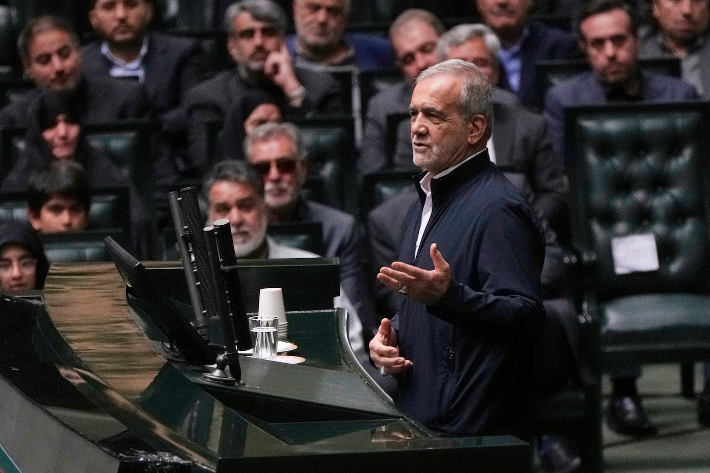 Iranian President Masoud Pezeshkian.