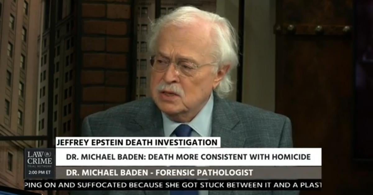 Forensic Pathologist: Person Who Performed Epstein Autopsy in My Presence Didn't Sign Off on Suicide Finding