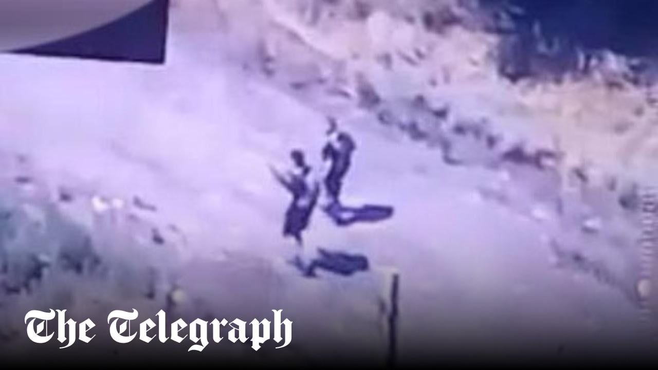 Russian soldiers disguised in civilian clothes infiltrating front-line city