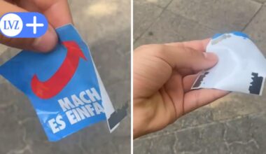 Rasierklingen hinter AfD-Stickern in Leipzig aufgetaucht - Versuchte schwere Körperverletzung
