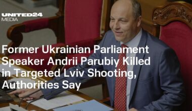 Former Ukrainian Parliament Speaker Andrii Parubiy Killed in Targeted Lviv Shooting, Authorities Say