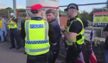 Barry gets arrested for saying he loves bacon