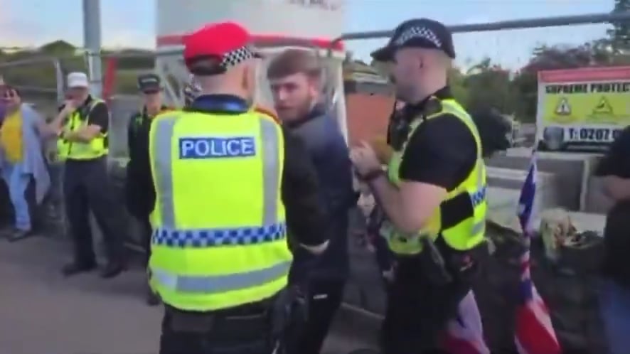 Barry gets arrested for saying he loves bacon