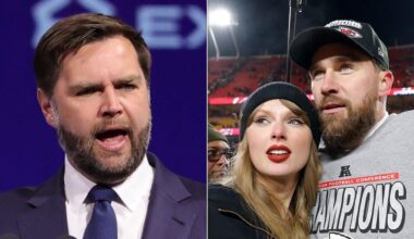 ‘Worried’ JD Vance Reacts To Taylor Swift And Travis Kelce’s Engagement By Pushing Conspiracy Theory