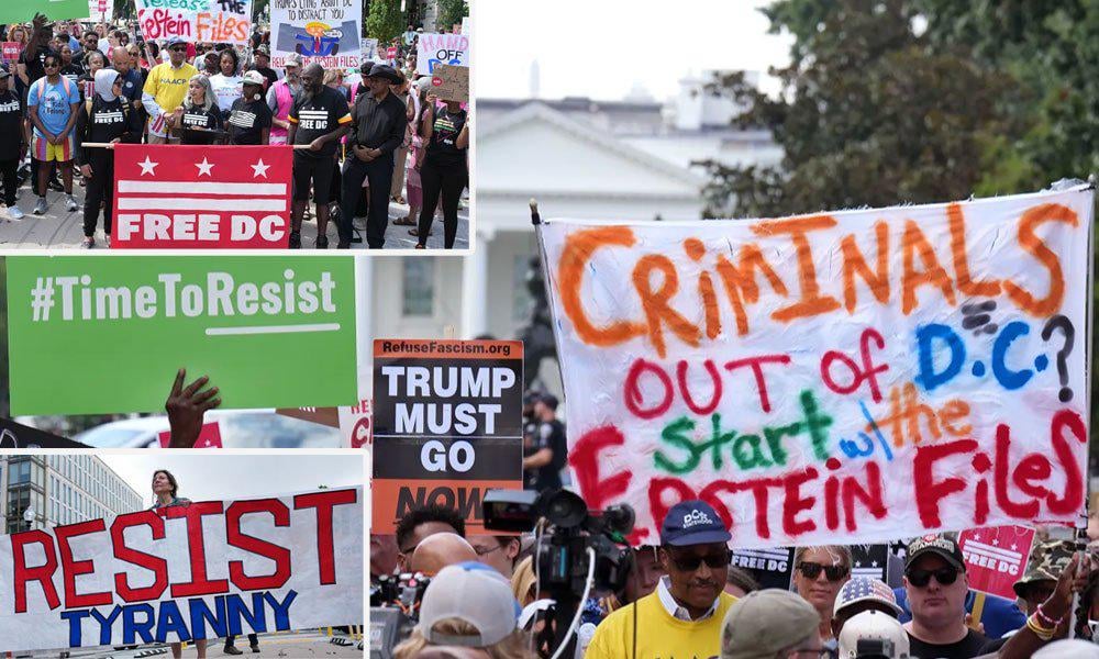 Trump’s Fascist Plan Blows Up in His Face as Nationwide Protests Erupt