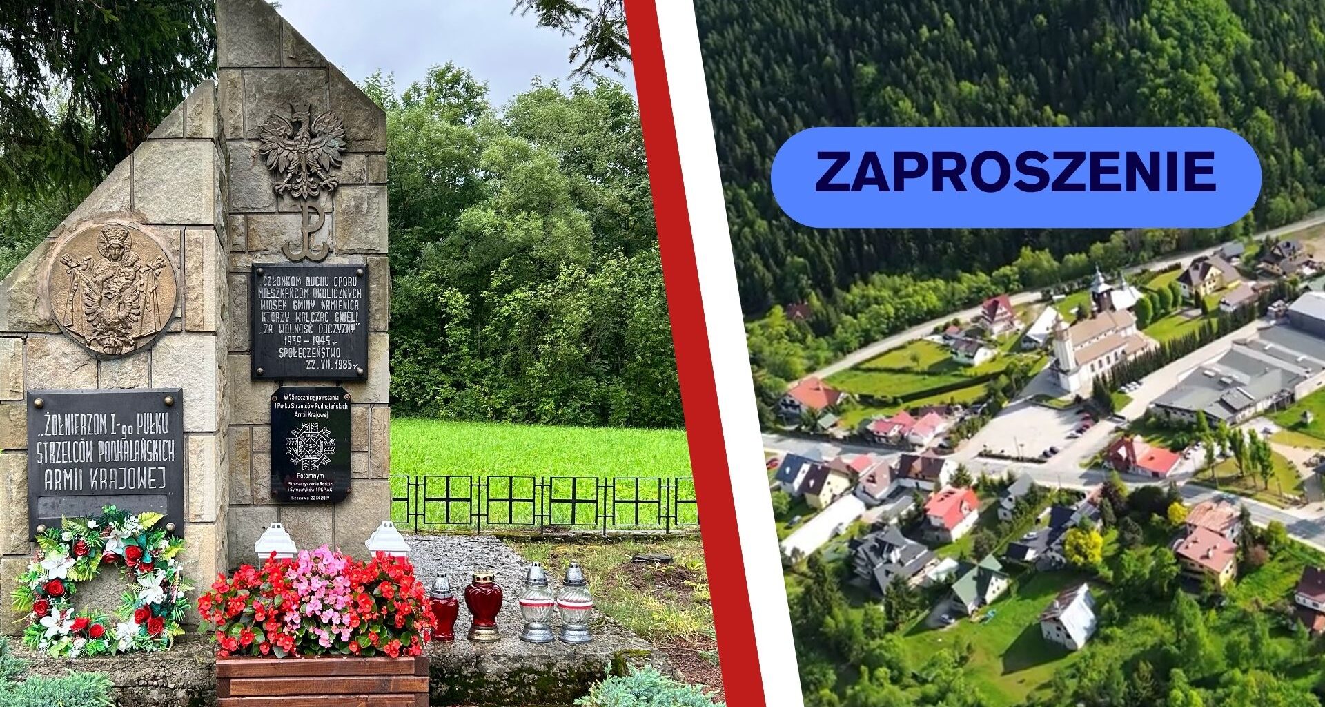 Zaproszenie na Odpust Partyzancki do Szczawy