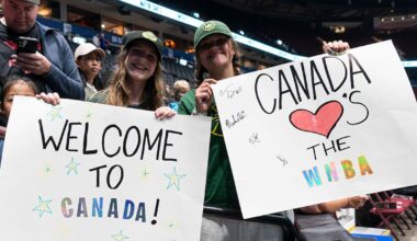 WNBA’s Vancouver game highlights sport’s growth in Canada