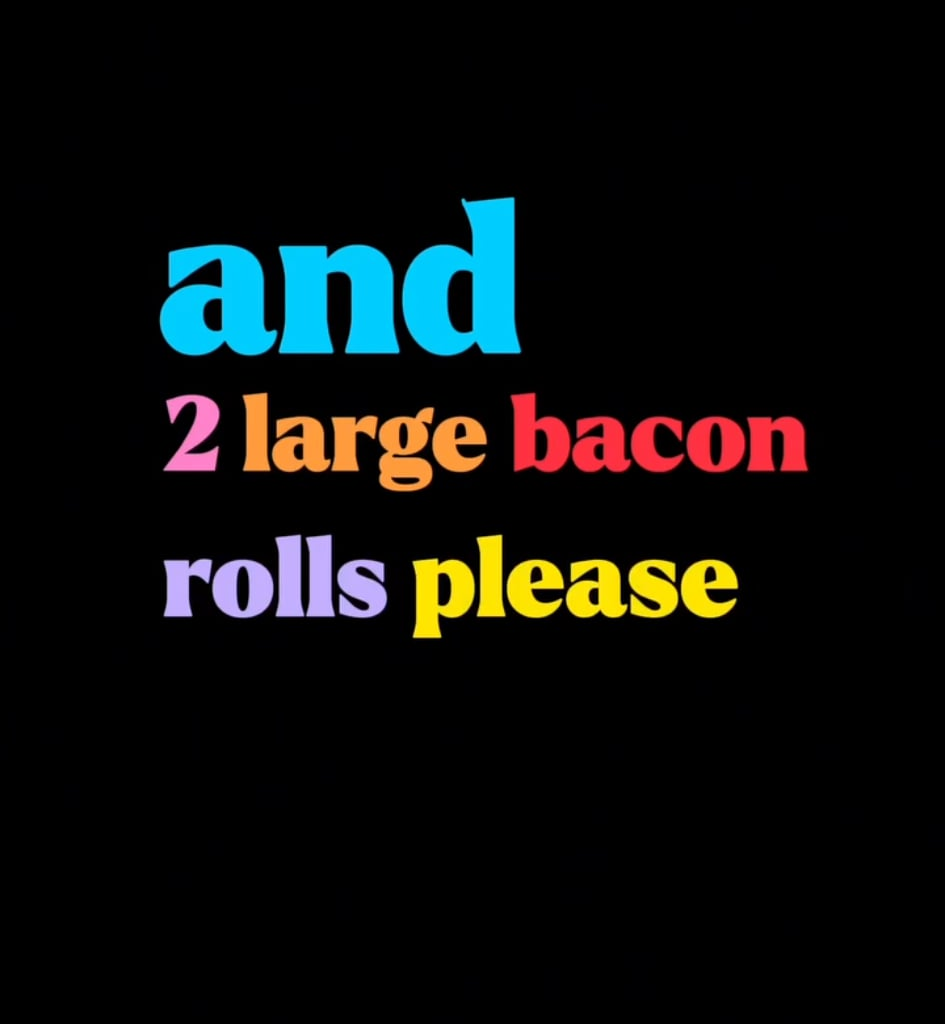 14 Bacon Rolls