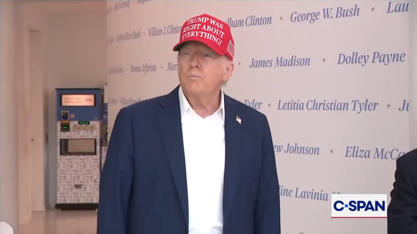 Q: "Are you going to fire Lisa Cook, the Fed Governor?" President Trump: "Yeah, I'll fire her if she doesn't resign. What she did was bad."